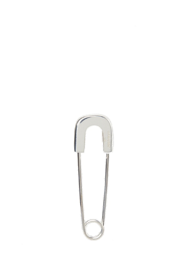 Photo: Safety Pin Earring in Silver