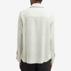 Soulland Men's Tyra Overshirt in Off White Multi