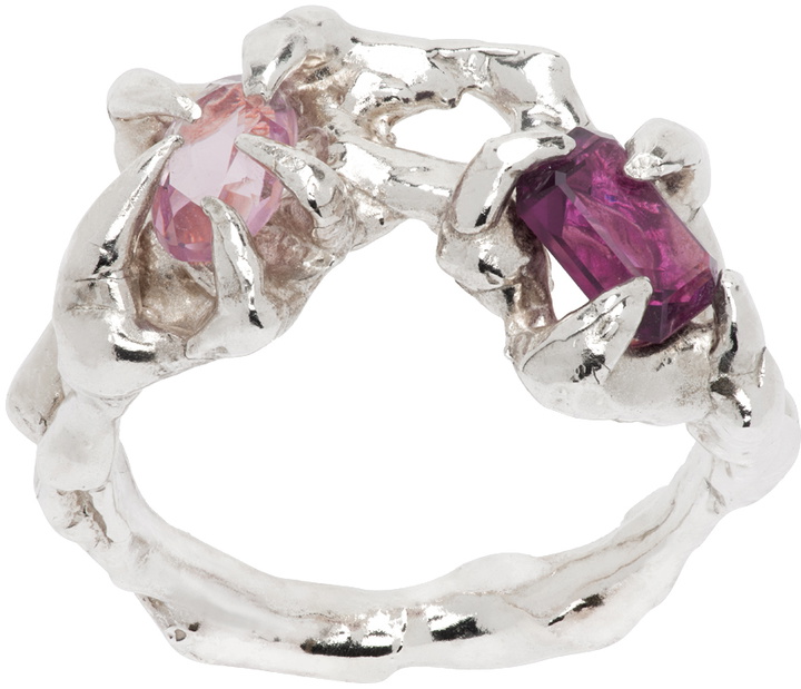 Photo: Harlot Hands SSENSE Exclusive Silver Companion Ring