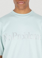 Hot Fix No Problem T-Shirt in Light Green