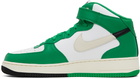 Nike Green & White Air Force 1 Mid '07 LV8 Sneakers