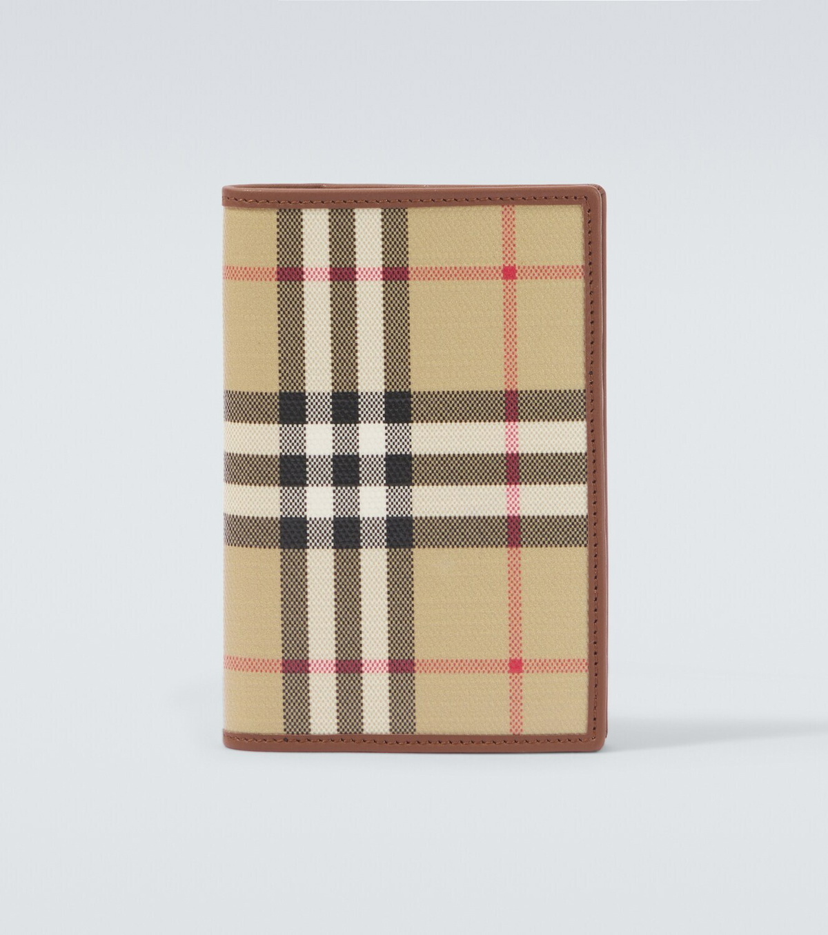 Burberry Burberry Check canvas passport holder
