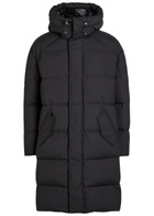 Moose Knuckles Everest Long Shell Puffer Coat Black
