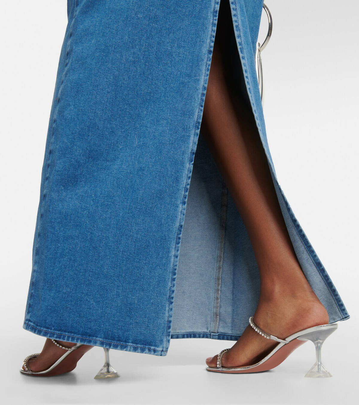 Giuseppe di Morabito Denim maxi skirt