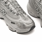 New Balance 1000 Sneaker in Silver Metallic