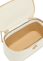 Tory Burch Kira Quilted Leather Vanity Case - White - One Size