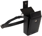 HELIOT EMIL Black Leather Box Bag Belt