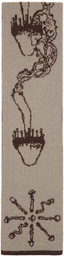 Solitude Studios Brown 'Mushine' Scarf