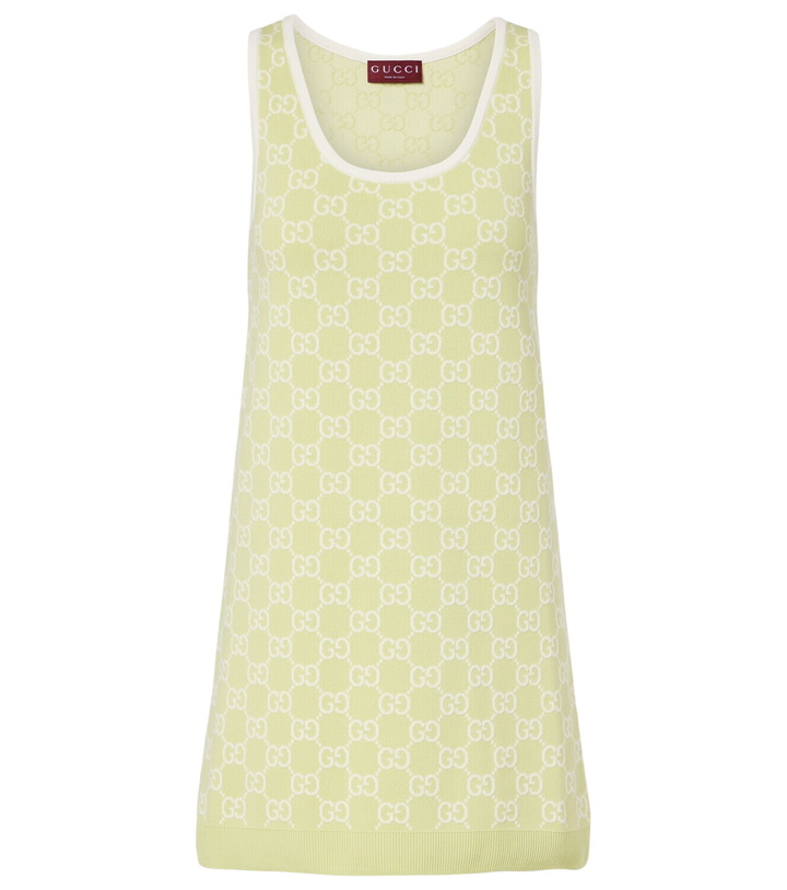 white christmas dresses Gucci Pink Neon Tweed Mini Dress Gold Buttons Size 42/6 main image 1