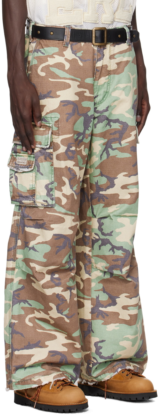 ERL Green Camo Cargo Pants ERL