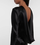 Christopher Esber Palladium satin gown