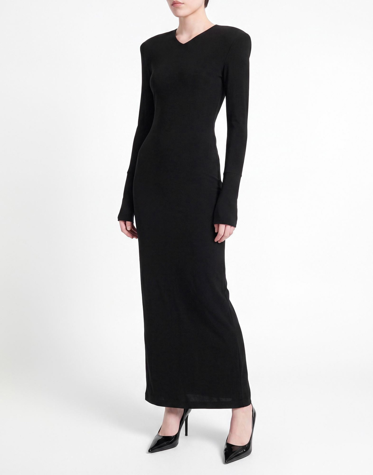 Norma Kamali Womens Maxi dress in Black