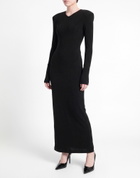 Norma Kamali Womens Maxi dress in Black
