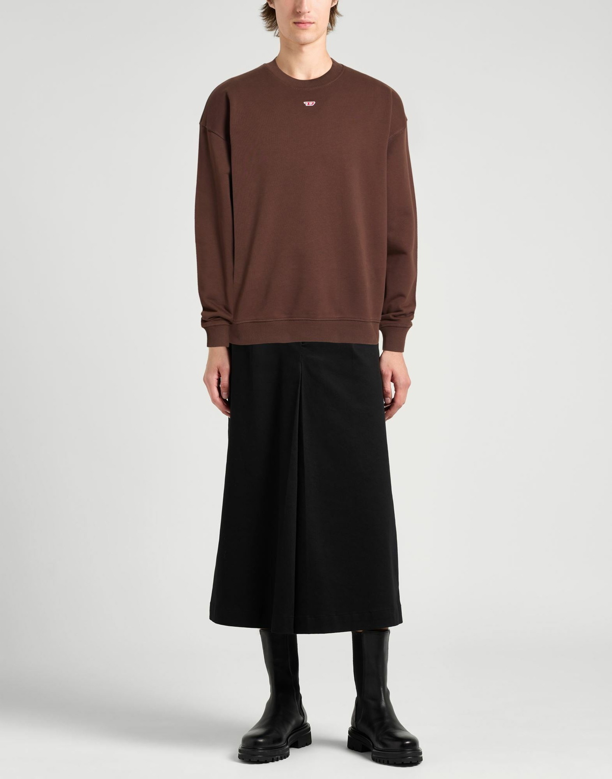 Diesel Mens Sweatshirt in Brown