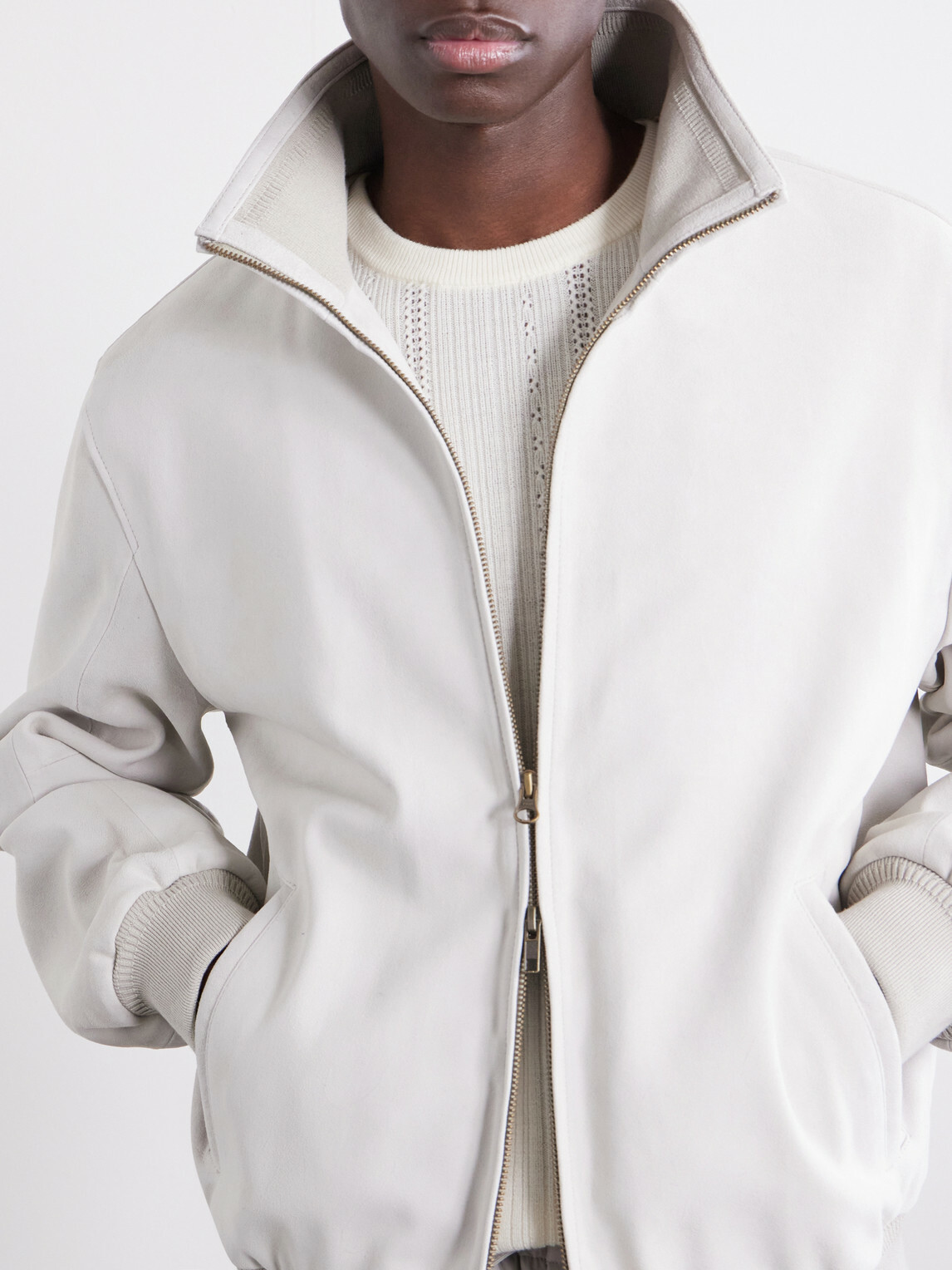 Aimé Leon Dore - Suede Jacket - Gray