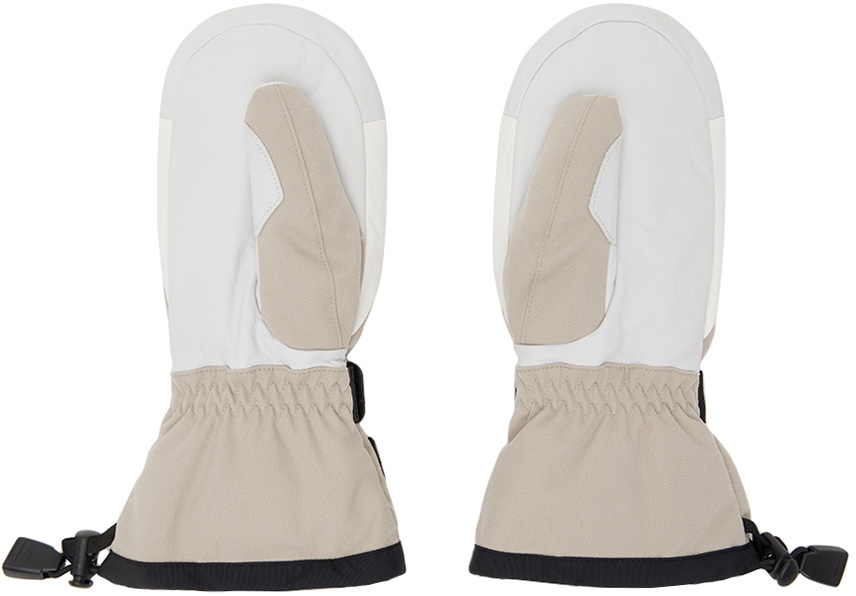 Hestra Beige Powder Gauntlet Mitts