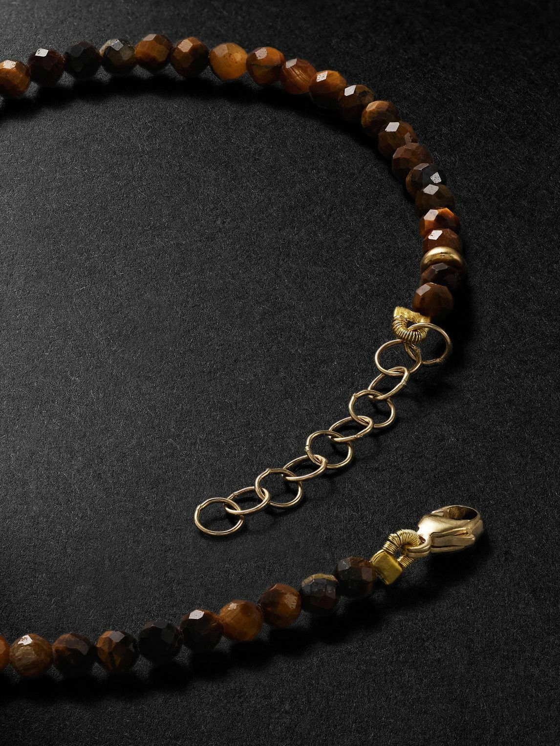 JIA JIA - Gold Tiger's Eye Beaded Bracelet