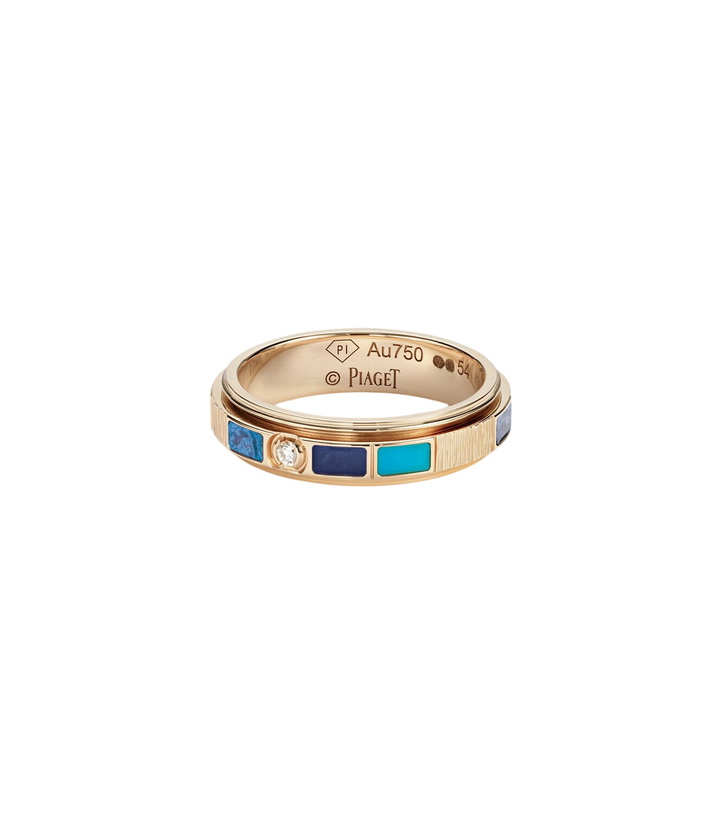 Photo: Piaget Possession Vibrant Palace 18kt rose gold ring with gemstones