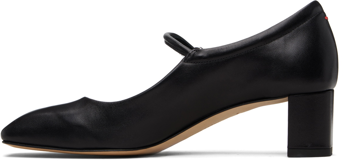 Aeyde Black Lina Heels