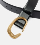 Khaite Churro leather belt