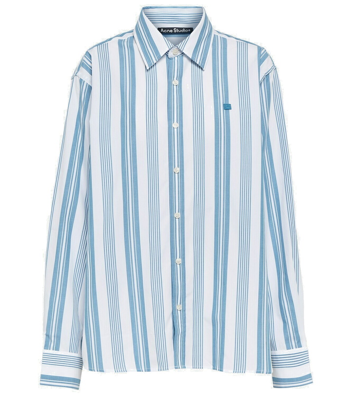 Photo: Acne Studios Face striped cotton shirt