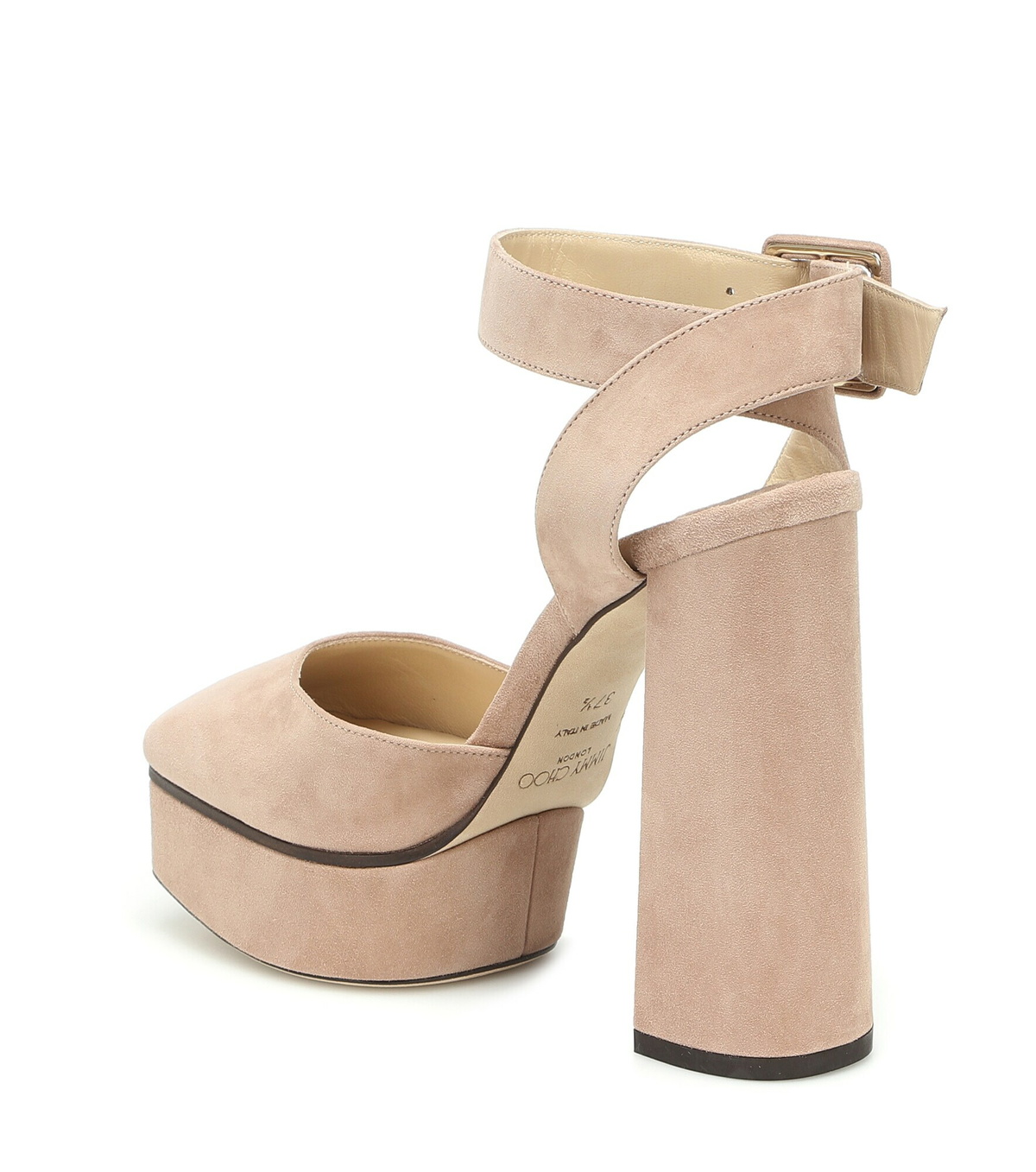 Jimmy Choo - Jinn 125 suede platform pumps