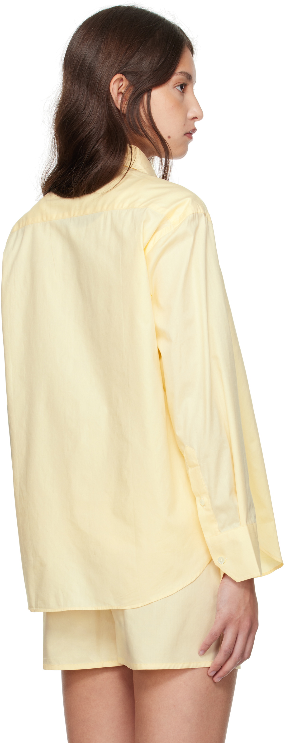 HommeGirls Yellow 70's Pocket Shirt
