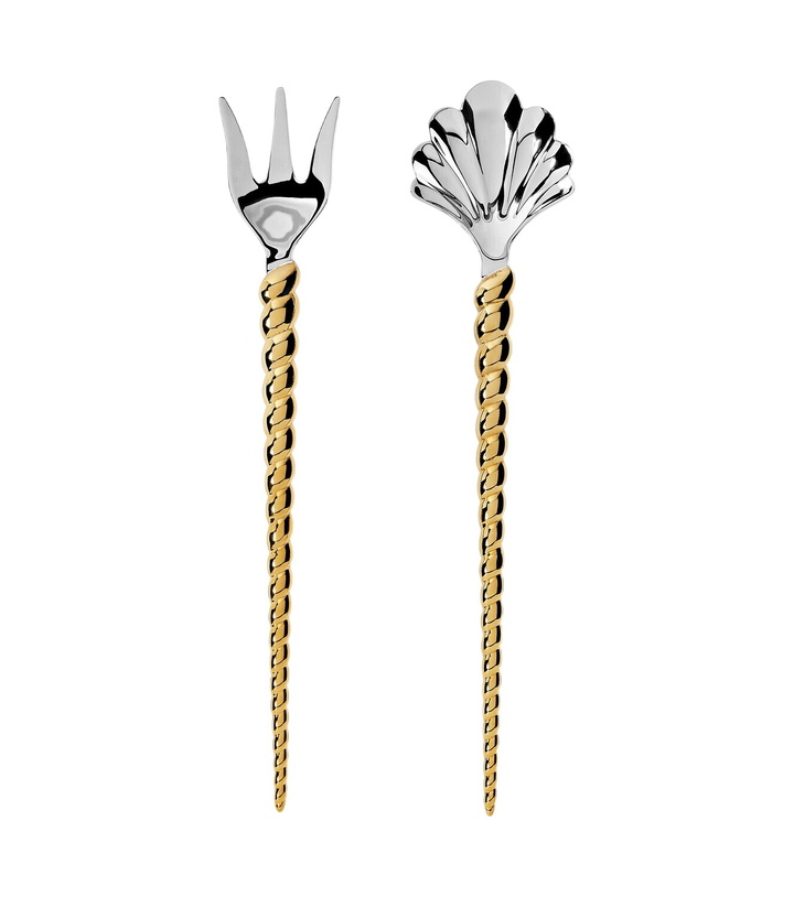 Photo: L'Objet x Jessica McCormack stainless steel serving set