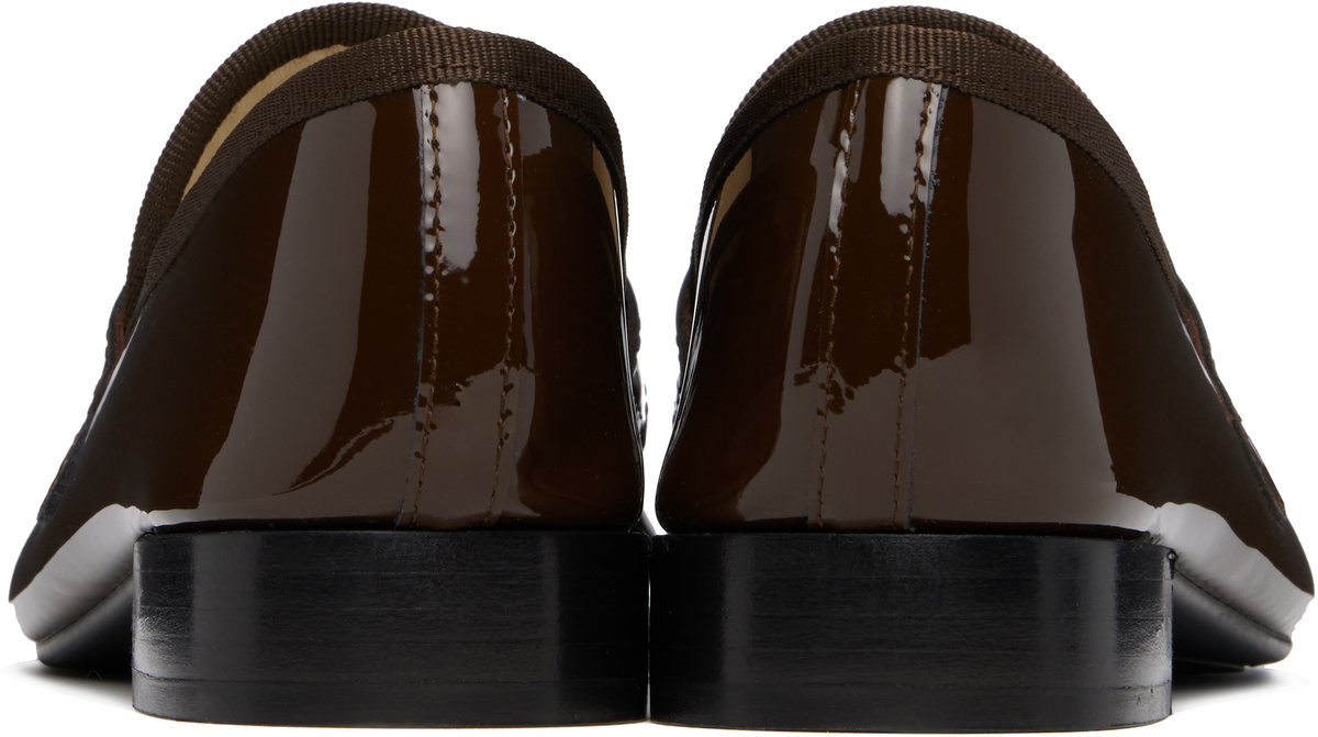 Repetto Brown Michael Rubber-Sole Loafers