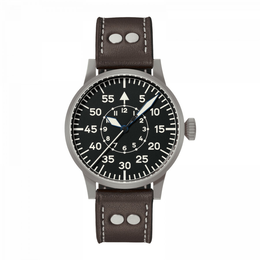 Laco Pilot Watch Original Automatic Black Dial Mens Watch 861749