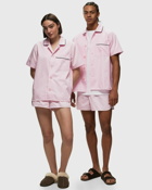 Hay Outline Pyjama S/S Shirt Pink - Mens - Sleep  & Loungewear