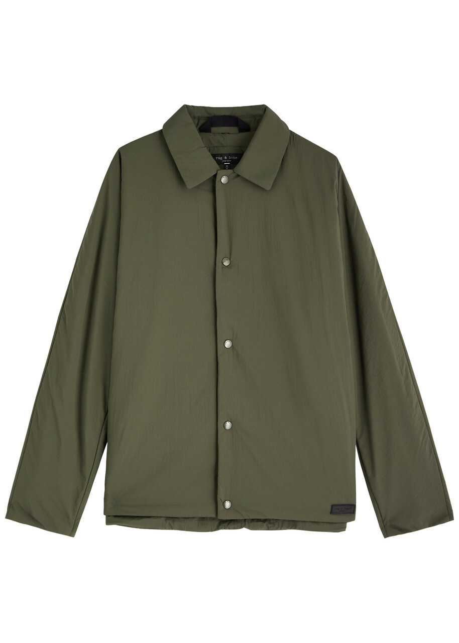 rag & bone ウールジャケット グリーン M カジュアル オシャレ Rag & Bone - Weston Cotton-Shell Jacket - Gray Rag and Bone