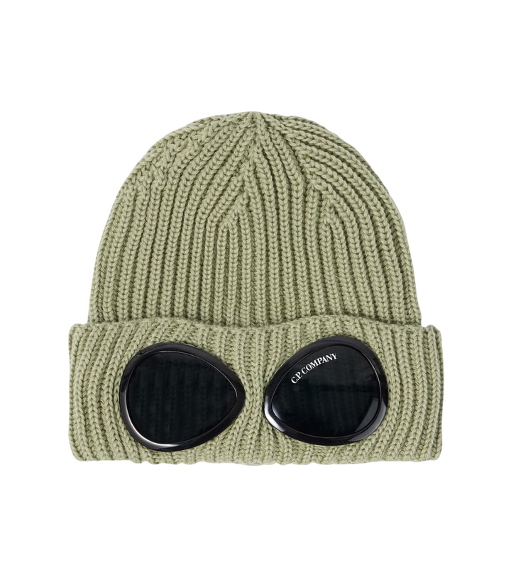 Photo: C.P. Company Goggle ribbed-knit wool beanie