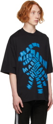 Marni Black Spin Logo T-Shirt