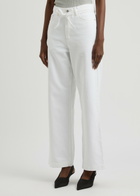 Day Birger ET Mikkelsen Elijah Belted Straight-leg Jeans White