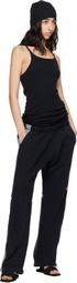 GREG ROSS Black Resort Tank Top