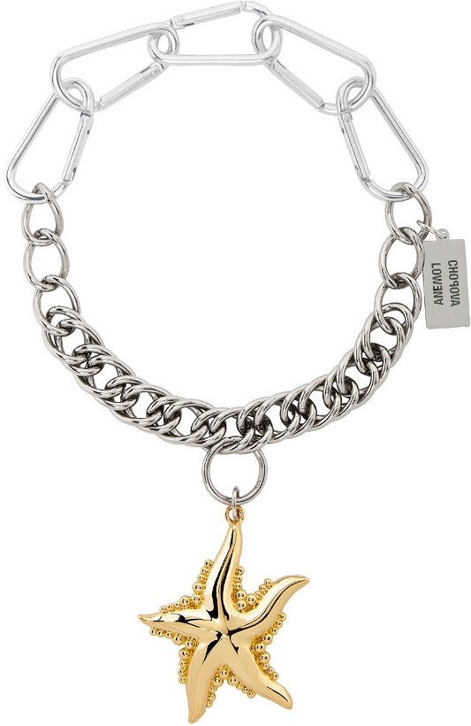 Photo: Chopova Lowena Silver & Gold Starfish Necklace