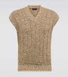 Loro Piana - Cotton and cashmere sweater vest