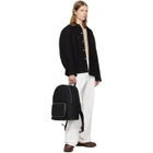 Burberry Black Check Trim Backpack