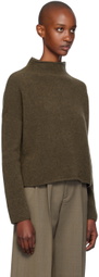 Filippa K Brown Mika Yak Funnelneck Sweater
