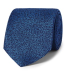 Charvet - 7.5cm Textured-Silk Tie - Blue