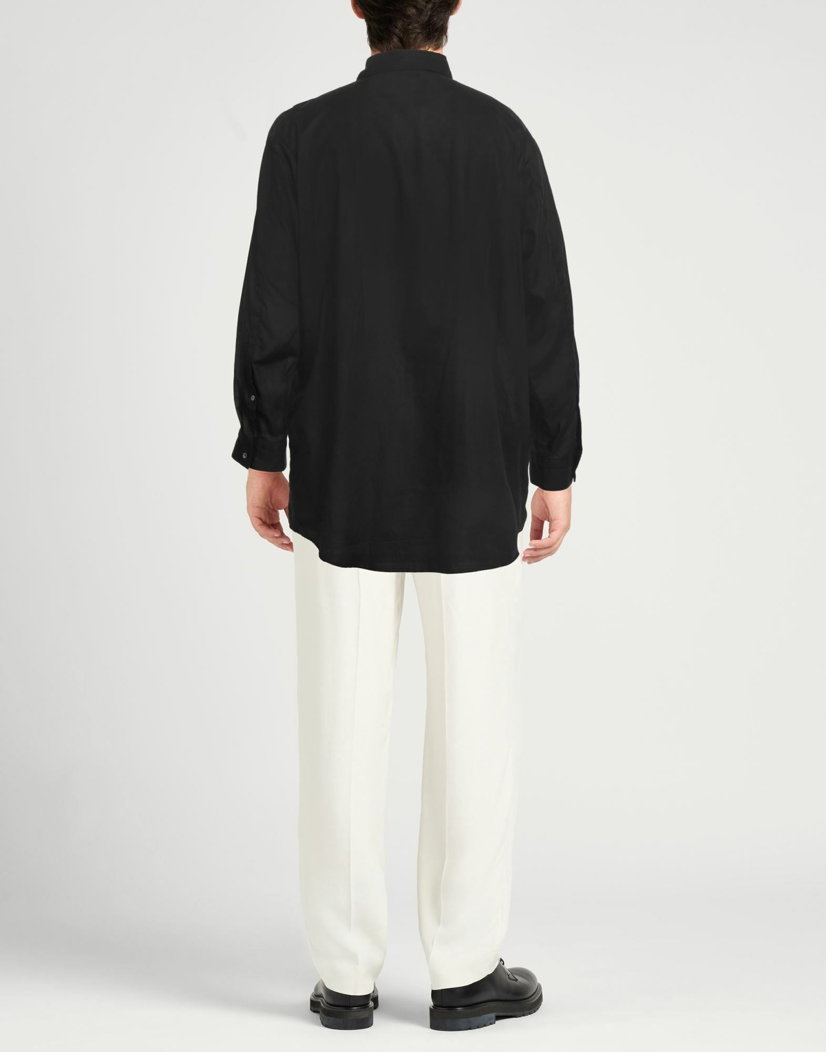 Isabel Benenato Mens Shirt in Black