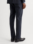 Canali - Slim-Fit Wool Suit Trousers - Blue