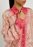 Dries Van Noten Casia Printed Silk Shirt Multicoloured 1