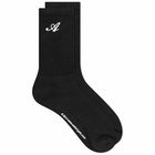 Axel Arigato Women's Signature Sock in Black