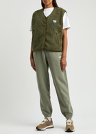 American Vintage Izubird Stretch-cotton Sweatpants Khaki