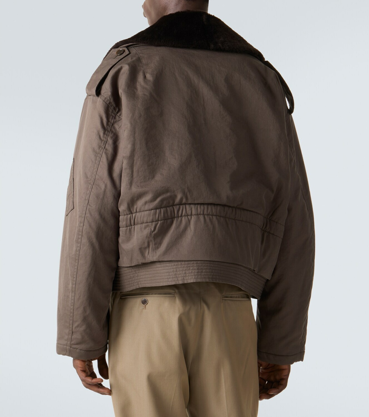 Auralee Cotton gabardine blouson jacket Auralee
