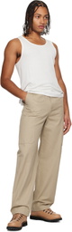 Givenchy Beige Cotton Cargo Pants
