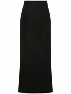 WARDROBE.NYC Cotton Drill Maxi Column Skirt