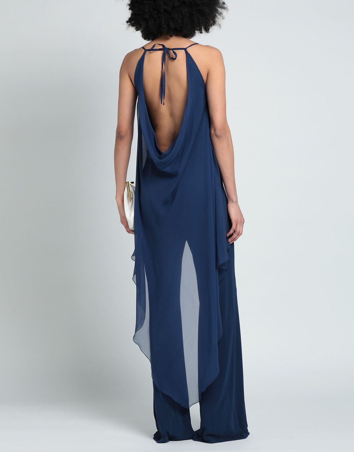Alberta Ferretti Womens Jumpsuit in Navy